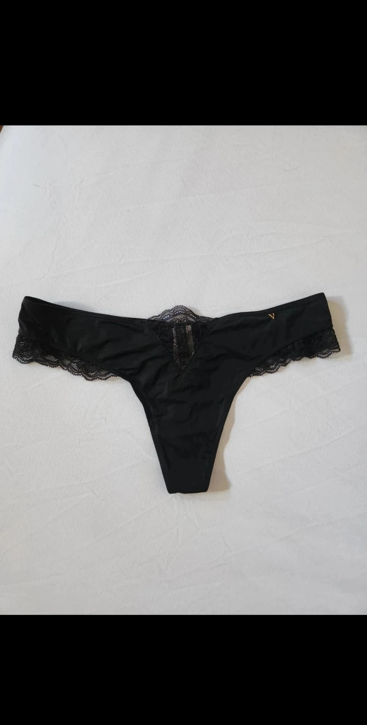🌸NUEVO magnífico tanga negro Victoria's Secret M🌸 – photo 2